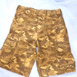 Boys Camo Cargo Shorts